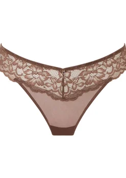 Sexy Lace Thong - Nude 04