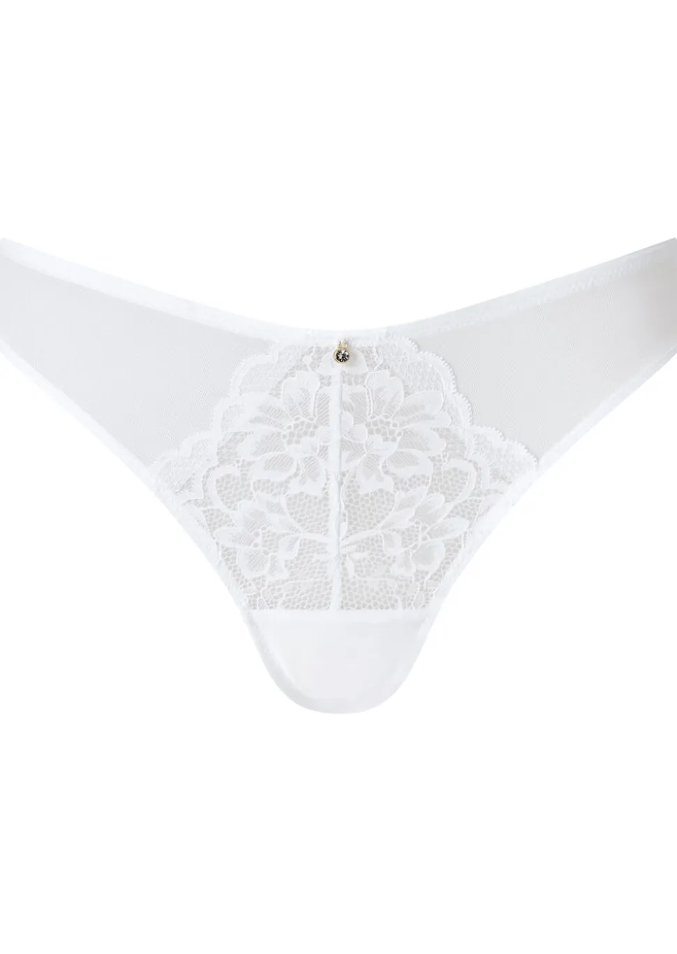 Sexy Lace Thong - Pack of 3 - White