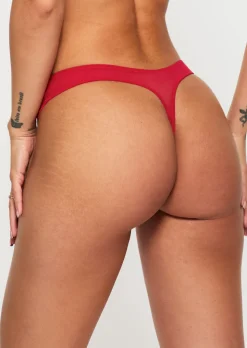 Sexy Lace Thong - Red