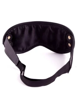 Signature Faux Leather Blindfold Eyemask