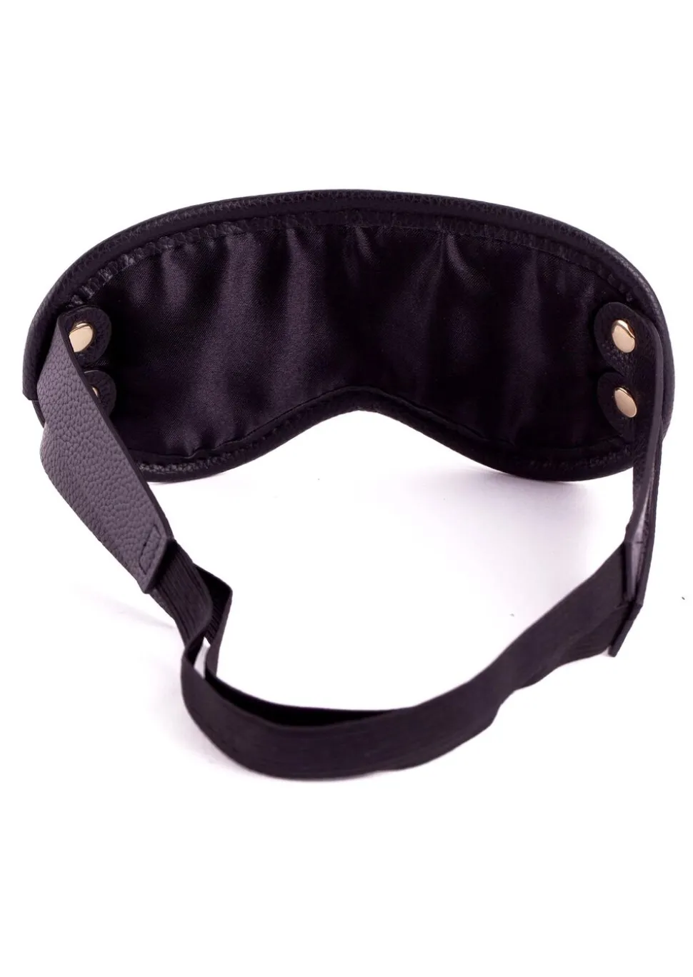 Signature Faux Leather Blindfold Eyemask