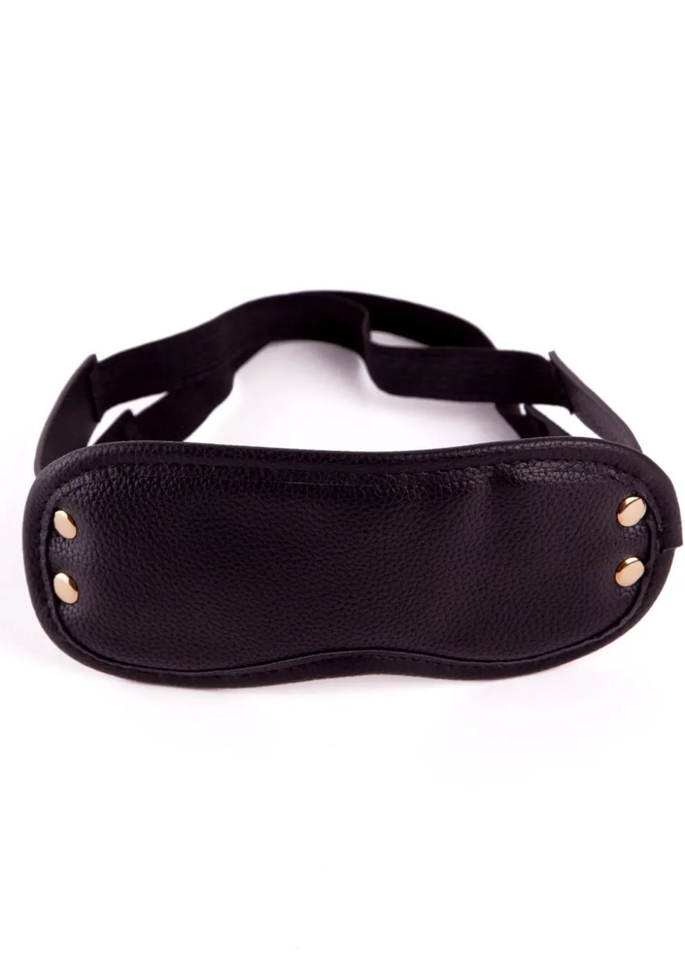 Signature Faux Leather Blindfold Eyemask