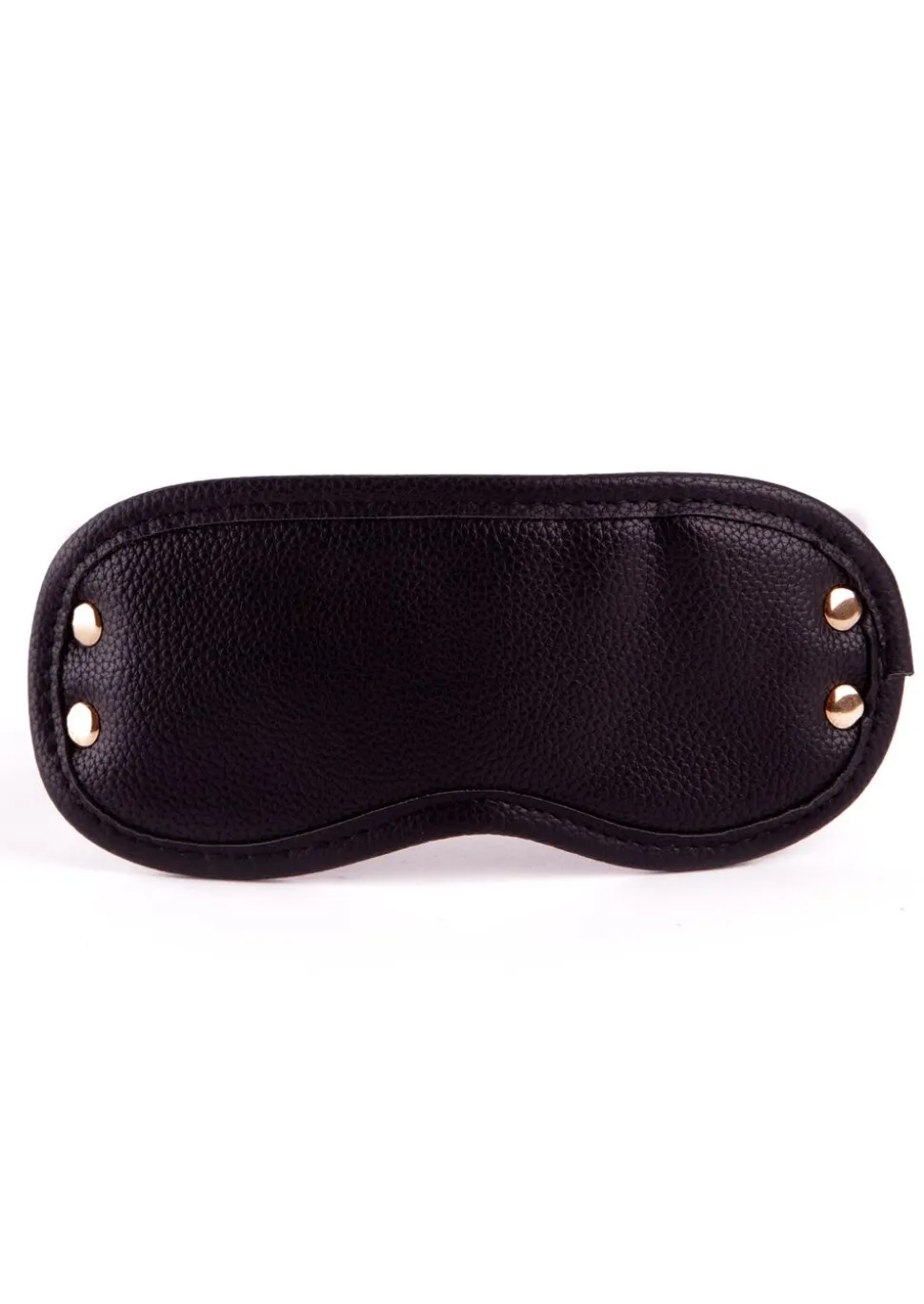 Signature Faux Leather Blindfold Eyemask