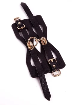 Signature Faux Leather Handcuffs