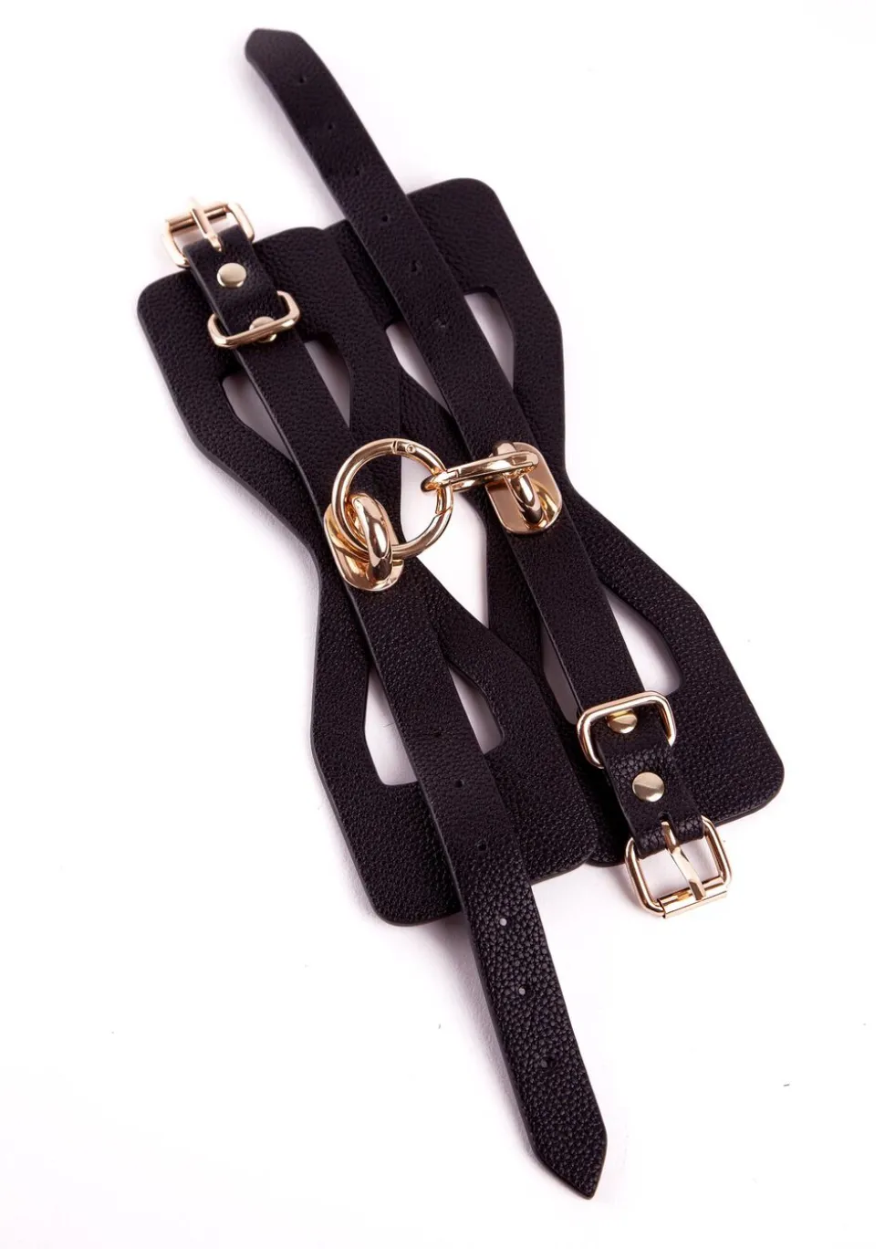 Signature Faux Leather Handcuffs