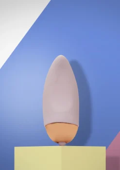 Silicone Pebble Massaging Clitoral Vibrator