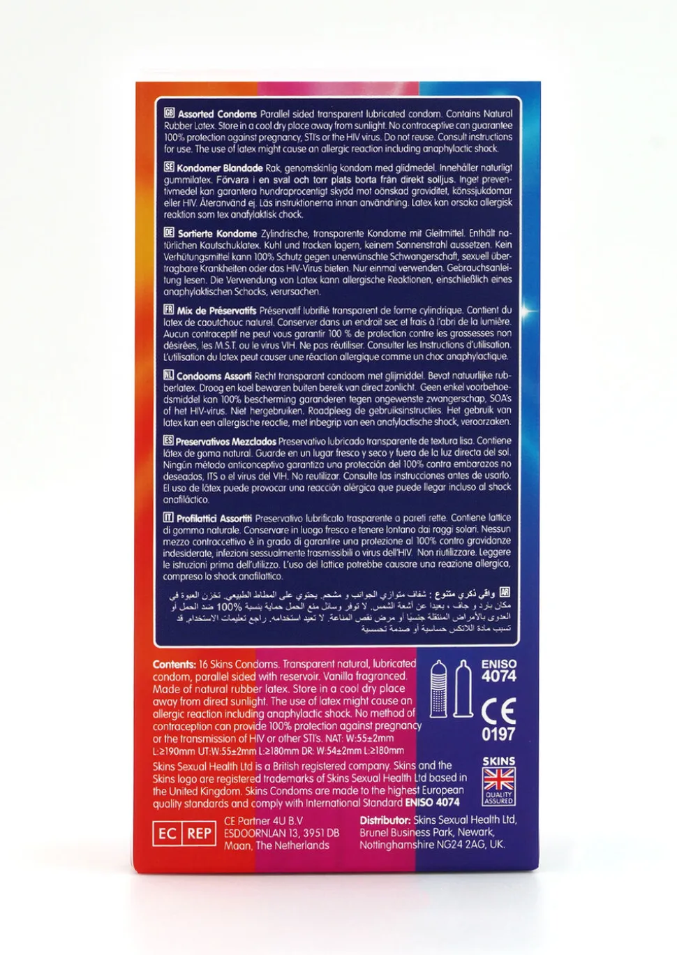 Skins Condoms Assorted Pack