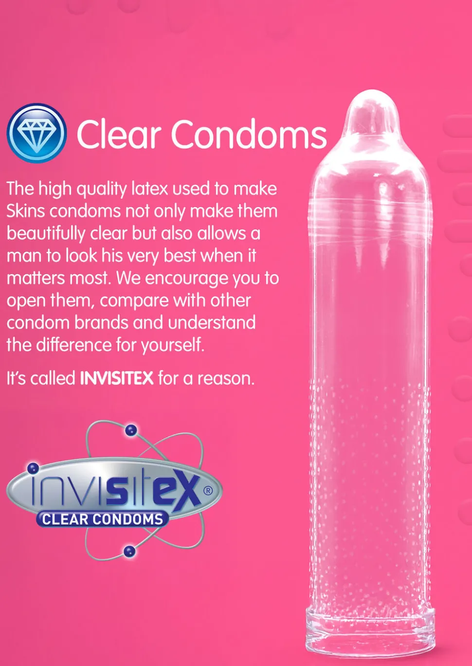 Skins Condoms Dots & Ribs 16 Pack