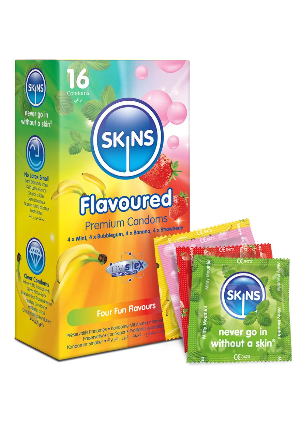 Skins Condoms Flavours 16 Pack