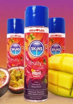 Skins Passion Fruit and Mango Flavoured Lube - 130ml
