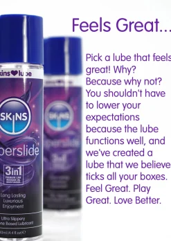 Skins Superslide Silicone-Based Lubricant - 130ml