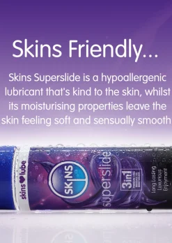 Skins Superslide Silicone-Based Lubricant - 130ml