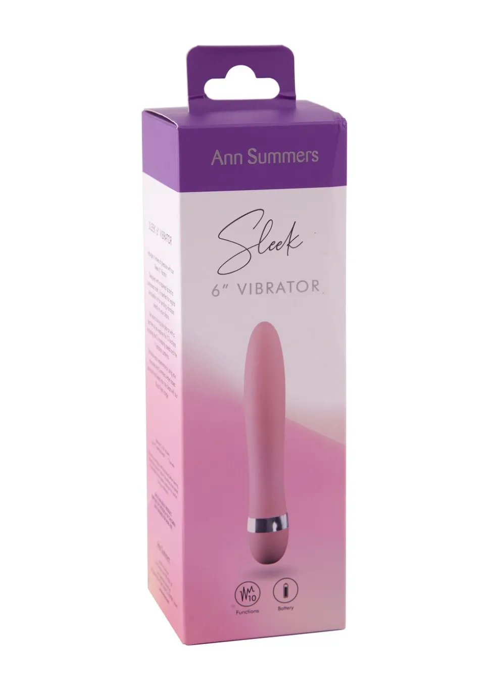 Sleek 6 Inch 10 Function Vibrator