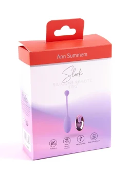Sleek Silicone Remote Control Love Egg