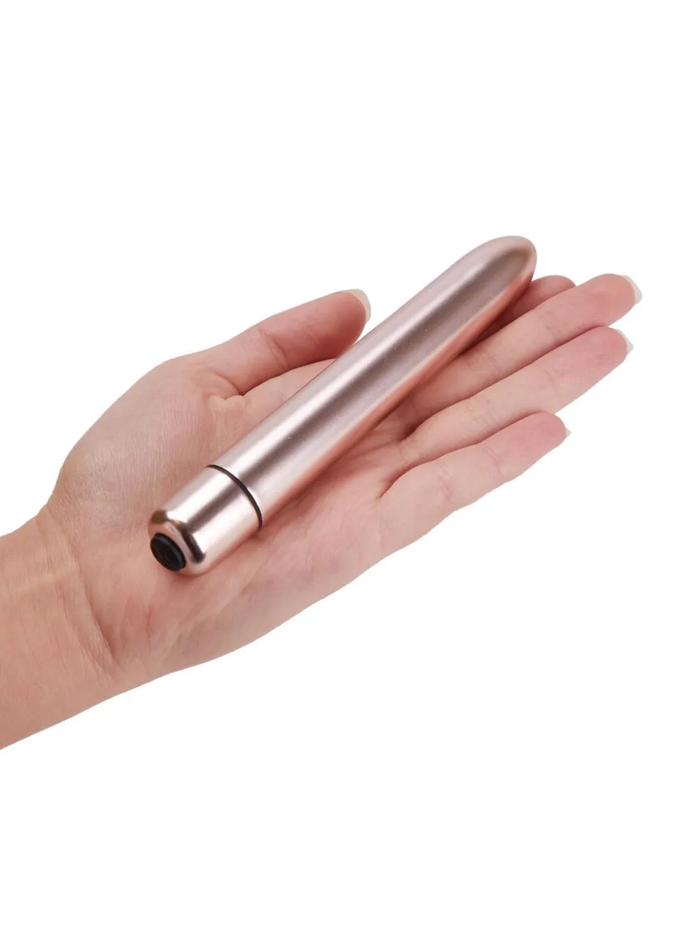 Slender Curved Tip Waterproof Vibrator
