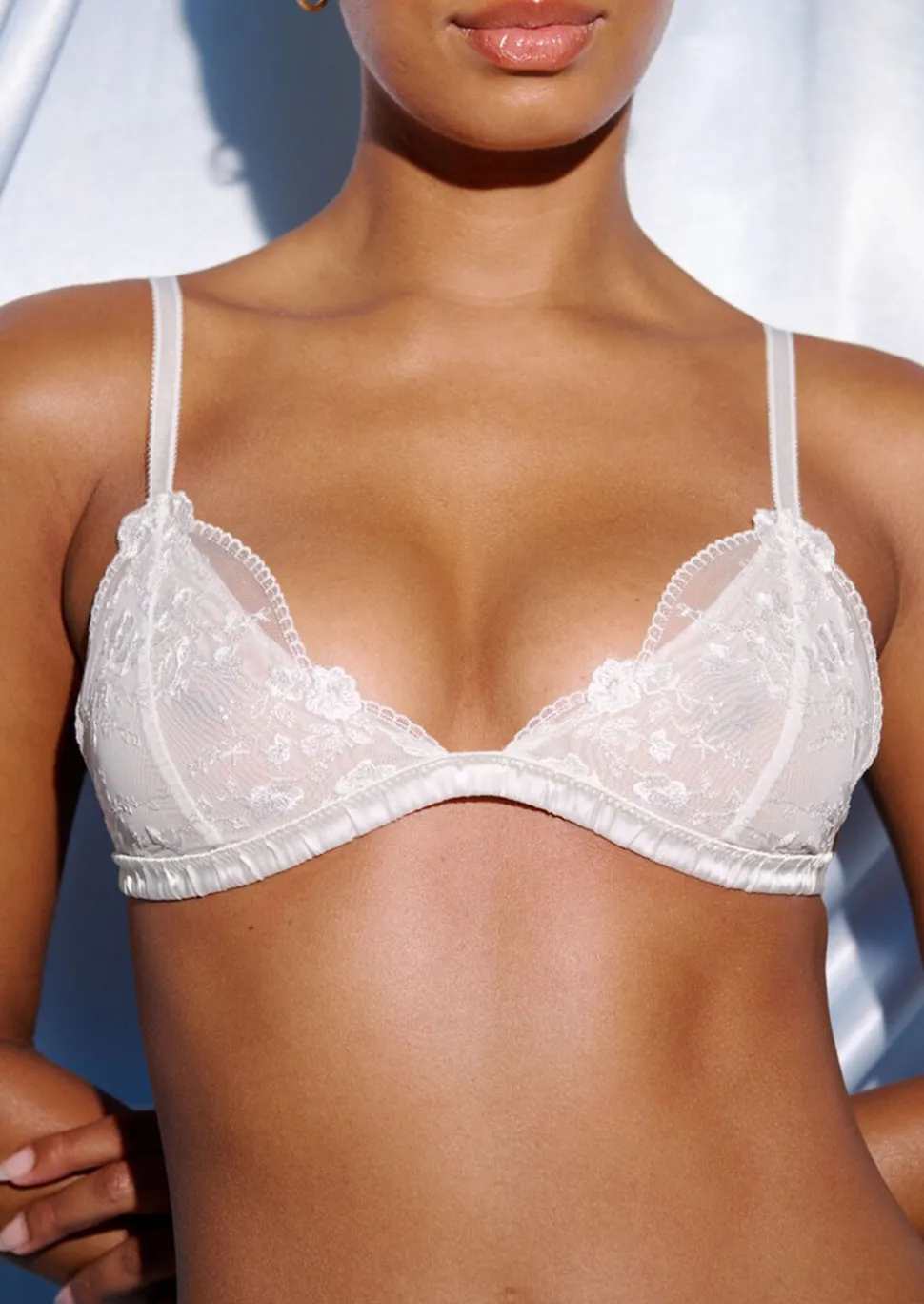 Sofia Bralette - White