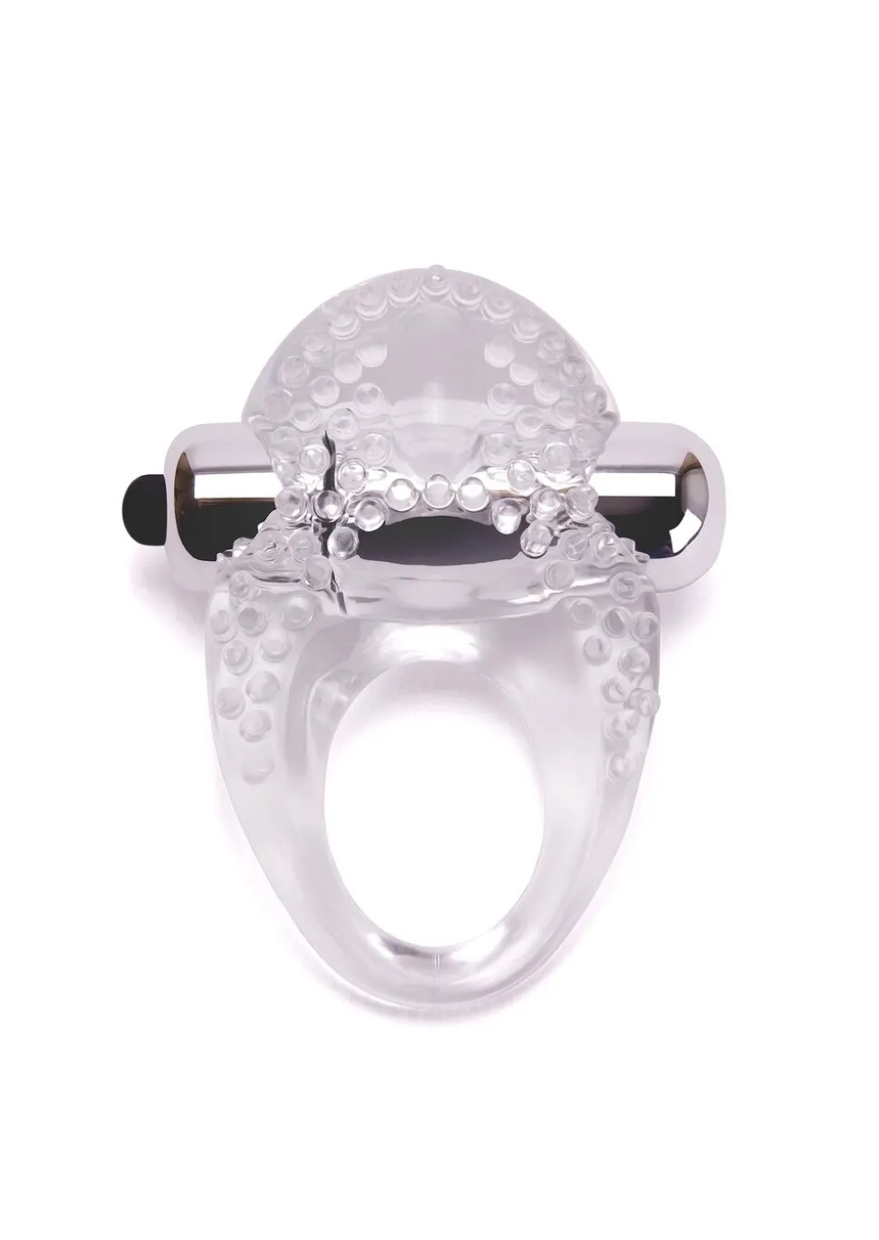 Stealth Vibrating Cock Ring with Removable Bullet