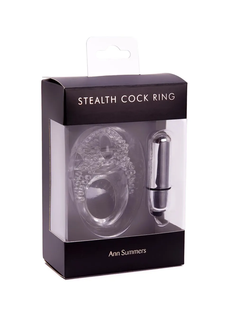 Stealth Vibrating Cock Ring with Removable Bullet