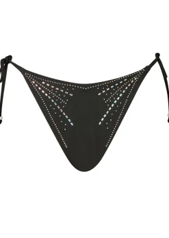 Summer Siren Tie Side Bikini Brazilian - Black