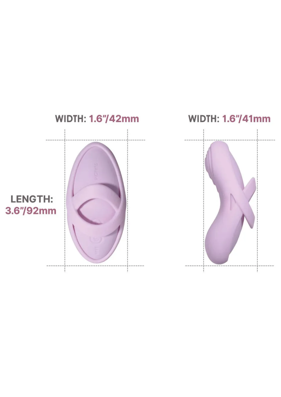 Svakom Echo 2 App-controlled Flexible Heated Finger Vibrator