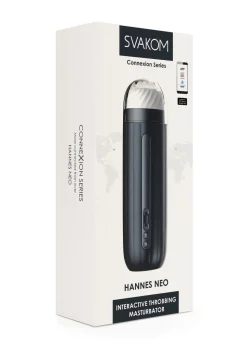 Svakom Hannes Neo Interactive Throbbing Masturbator