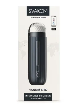 Svakom Hannes Neo Interactive Throbbing Masturbator
