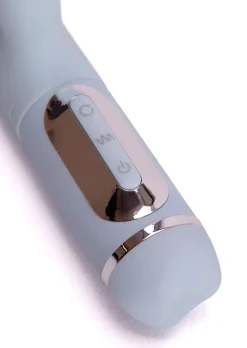 Swivelling Rampant Rabbit Silicone G-Spot Vibrator