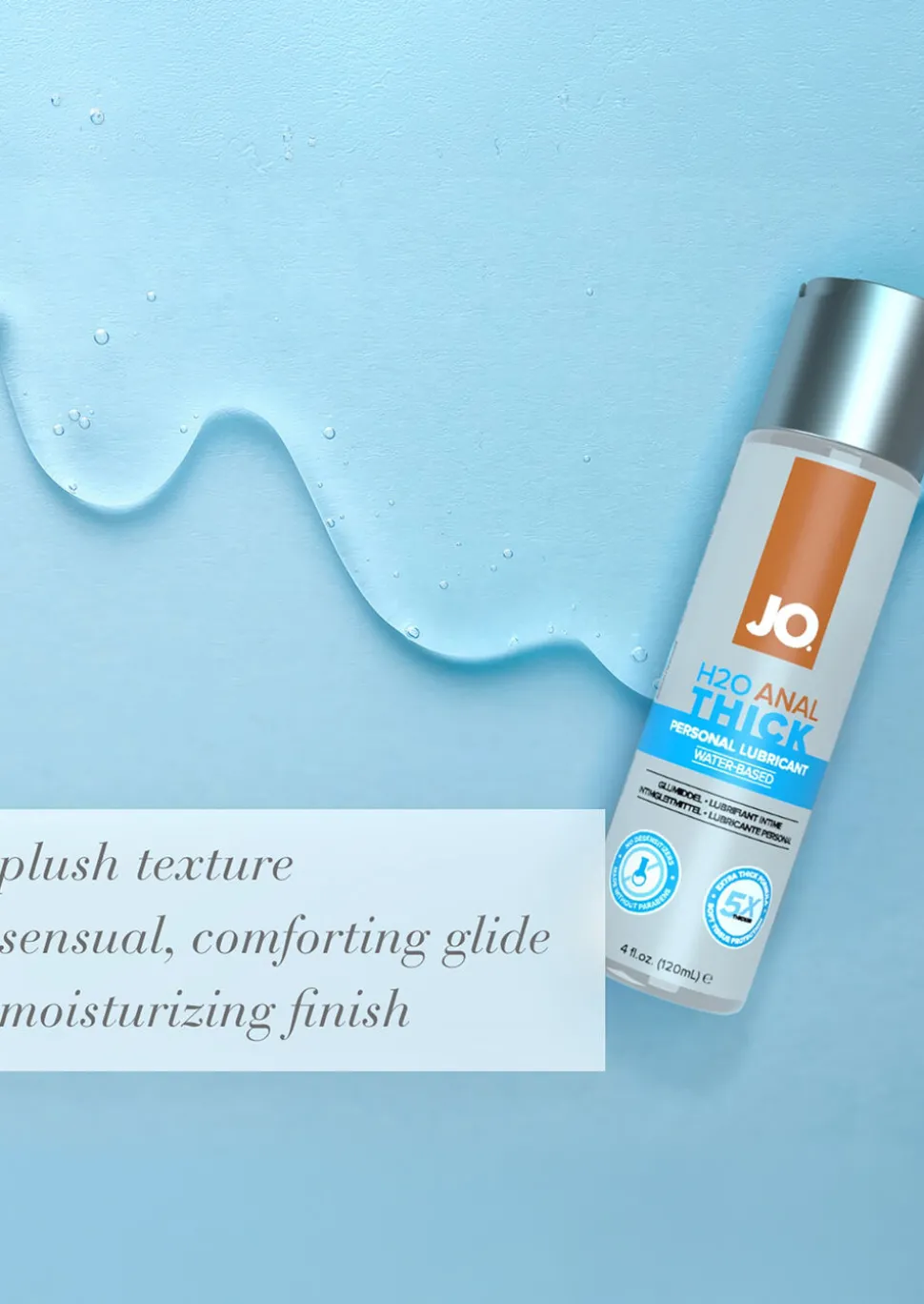 System Jo Anal Thick Water Based Lubricant 120ml