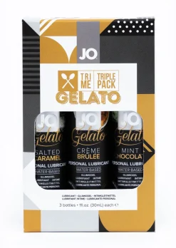 System Jo Gelato Flavoured Lubricant Triple Pack 3 x 30ml Set