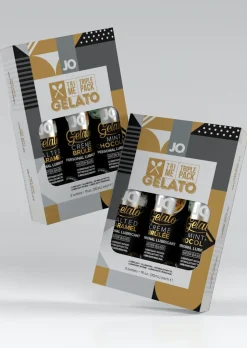 System Jo Gelato Flavoured Lubricant Triple Pack 3 x 30ml Set
