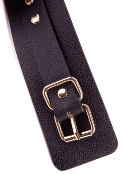 Thigh To Wrist PU Cuffs Bondage Restraint