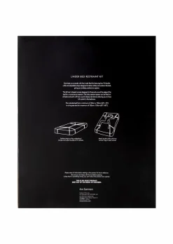 Under Bed PU Adjustable 10 Piece Restraint Kit