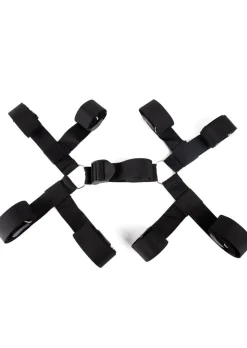 Under Bed PU Adjustable 10 Piece Restraint Kit
