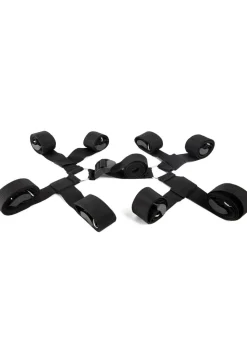 Under Bed PU Adjustable 10 Piece Restraint Kit