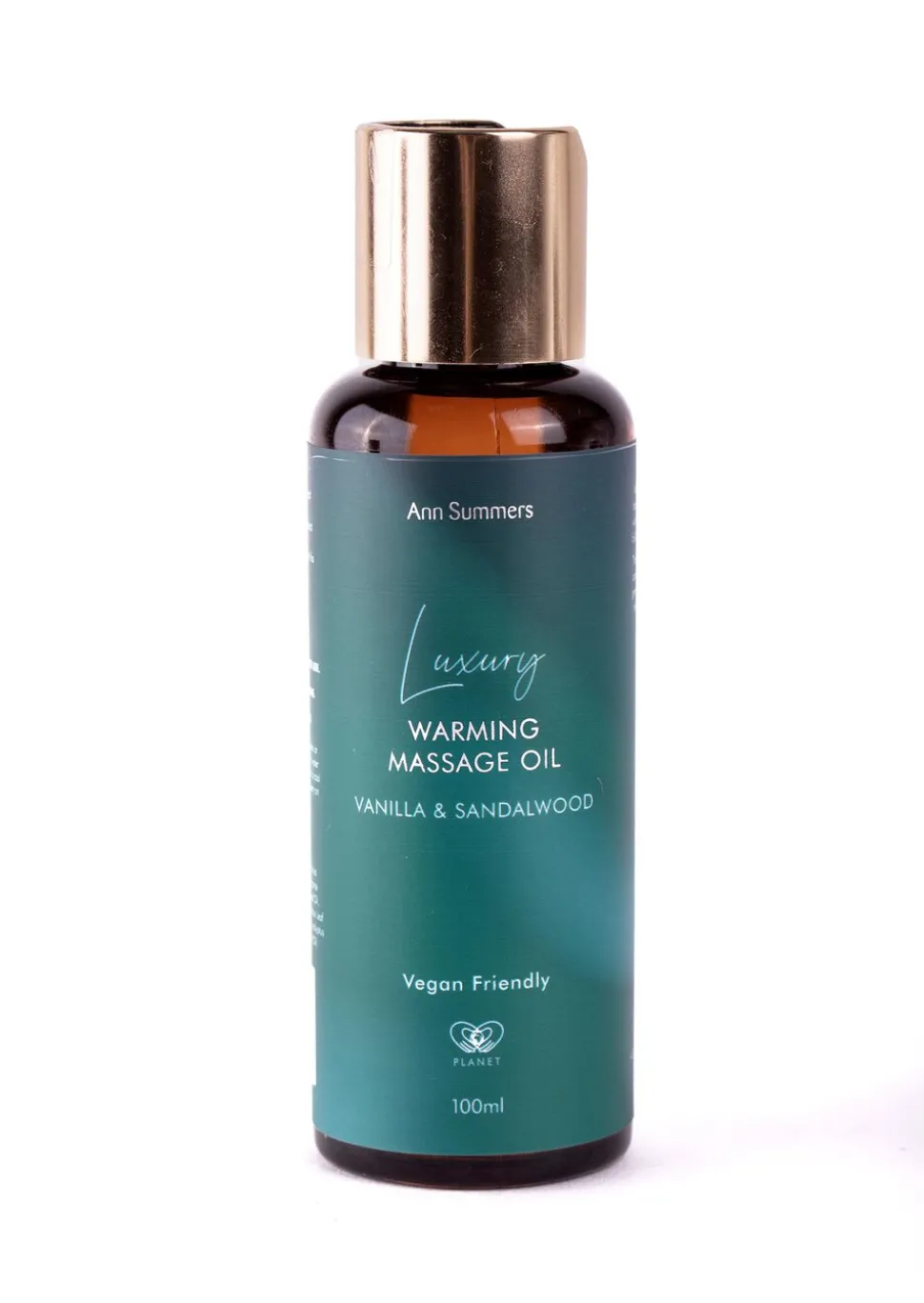 Vanilla & Sandalwood Luxury Warming Massage Oil 100ml