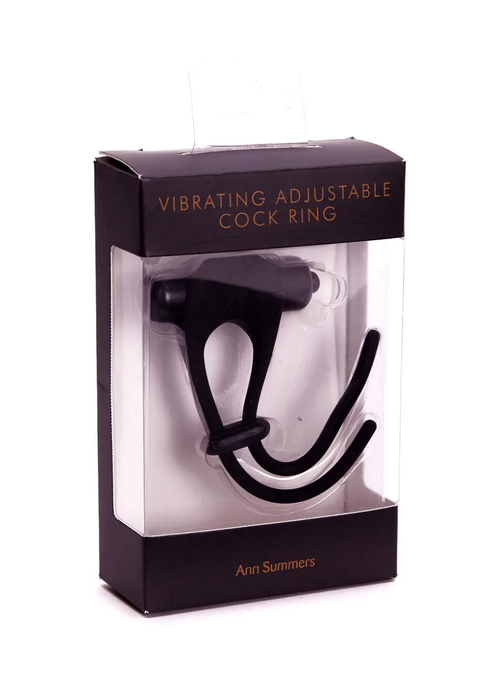 Vibrating Adjustable Silicone Cock Ring with Removable Bullet