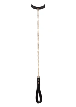 Viper Faux Snake Leather Collar & Lead
