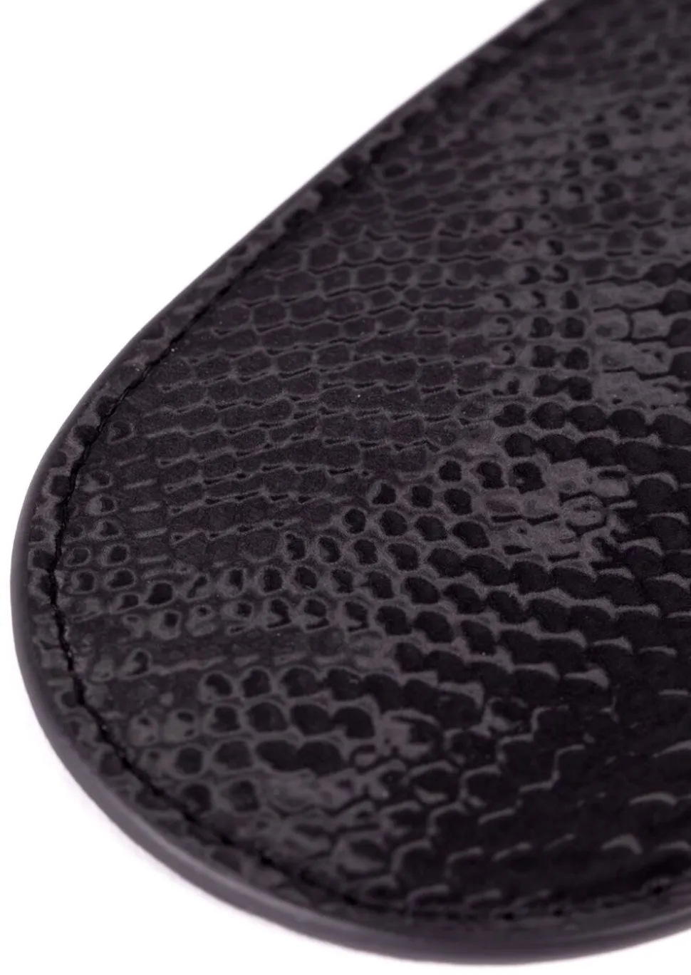 Viper Faux Snake Leather Paddle