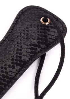 Viper Faux Snake Leather Paddle