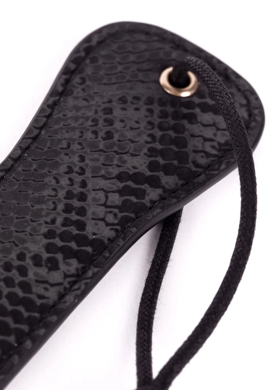 Viper Faux Snake Leather Paddle