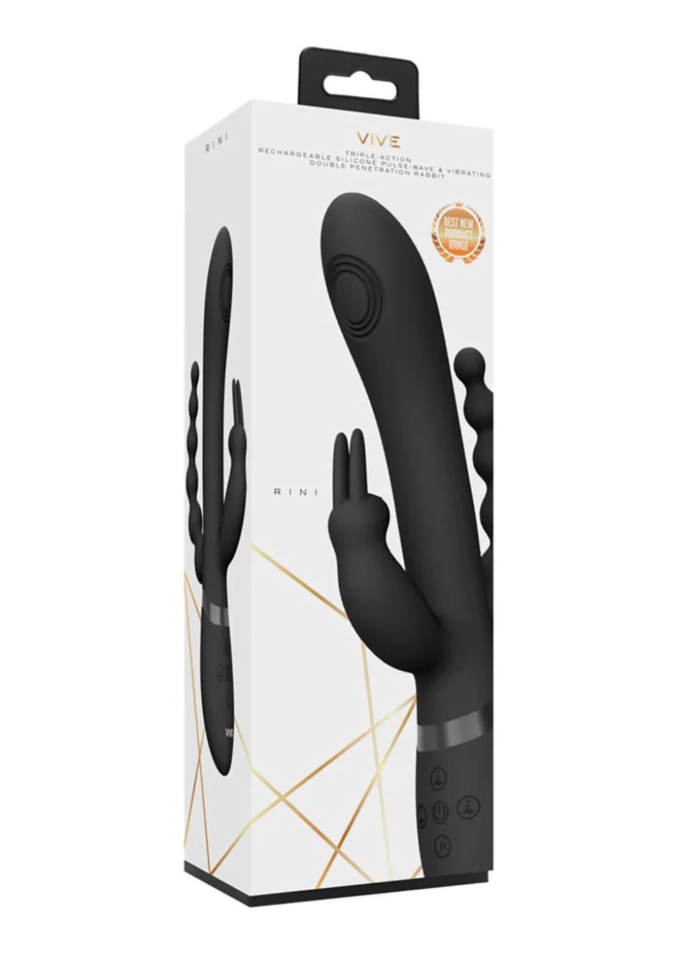 Vive Rini Pulse Wave Triple Rabbit