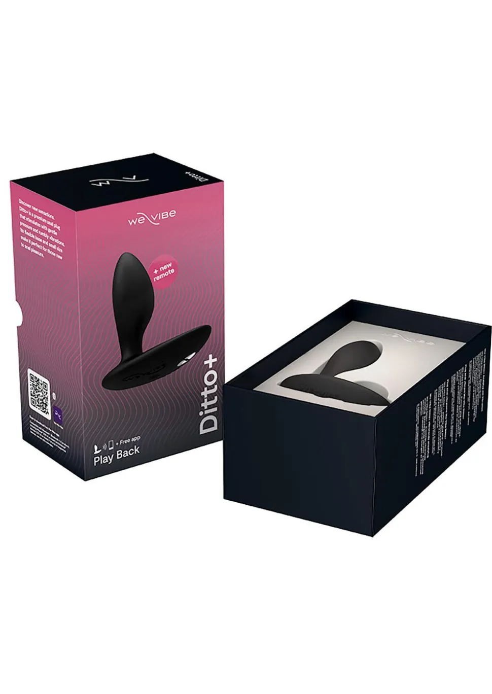 We-Vibe Ditto+ Vibrating Butt Plug