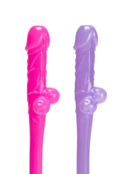 Willy Drinking Straws Novelty Gift - Pack of 8