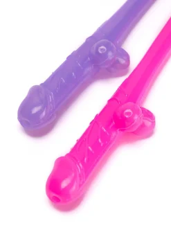 Willy Drinking Straws Novelty Gift - Pack of 8