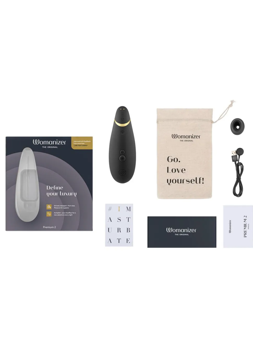 Womanizer Premium 2 Suction Clit Stim