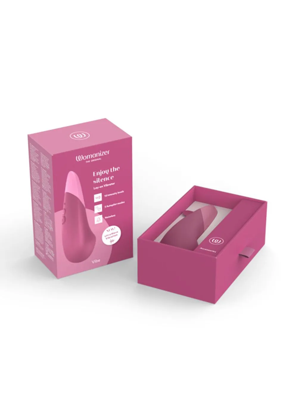 Womanizer Vibe Noiseless Clitoral Vibrator