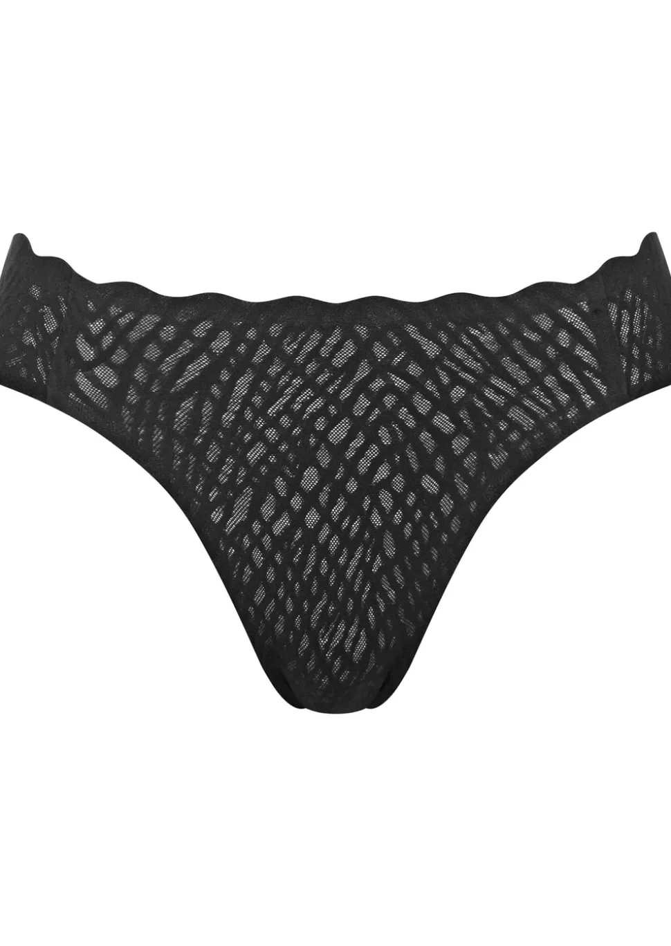 Zero Feel Bliss High Leg Brief - Black