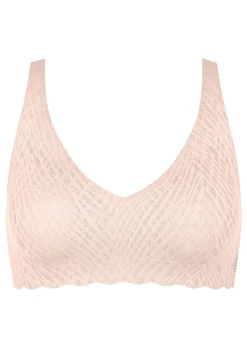 Zero Feel Bliss Long Line Bra - Nude