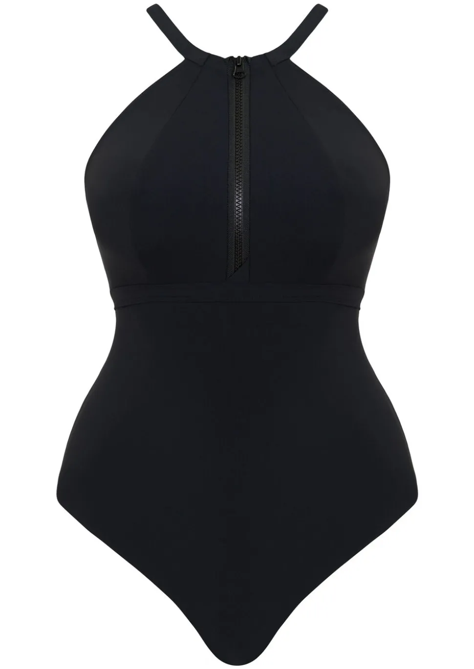 Ziptide Non-Wired Swimsuit - Black